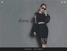 Tablet Screenshot of lara-j.com